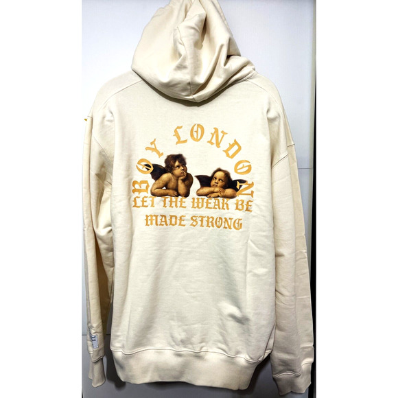 Boy London Hoodie Mens XXL "Let The Weak Be Made Strong "2XL NWT - Picture 2 of 10